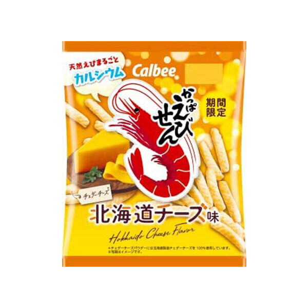 Calbee Kappa Ebisen Shrimp Cracker Hokkaido Cheese (64G)