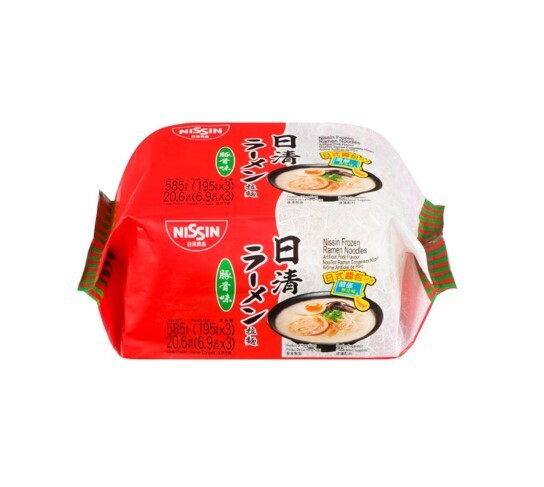Nissin Frozen Tonkotsu Ramen Noodles (585G)