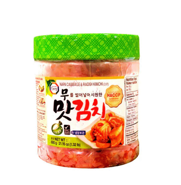 Surasang Napa Cabbage & Radish Kimchi (600G)