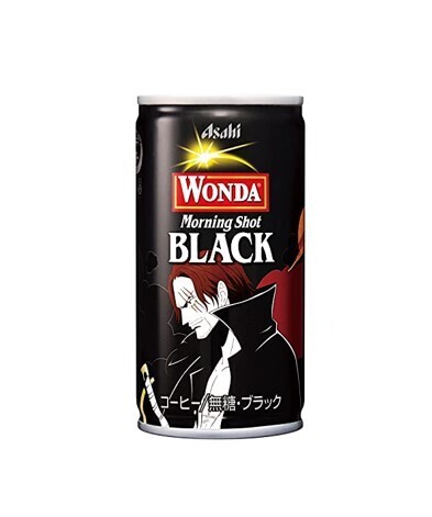Asahi Wonda Morning Shot Black Coffee (185G)
