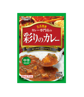 Hachi Irodori Curry Medium Hot (200G)