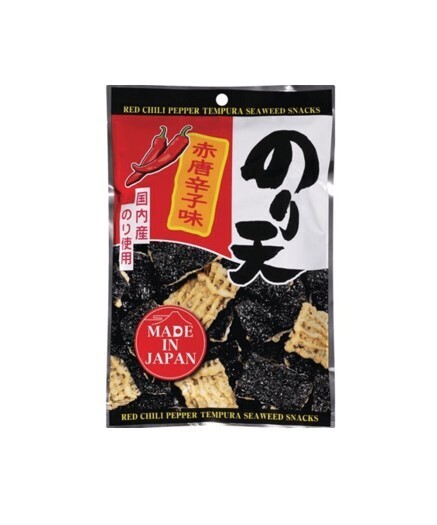 Daiko Noriten Red Chilli Pepper Tempura Seaweed Snack (40G)