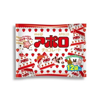 Meiji Apollo Strawberry (120G)
