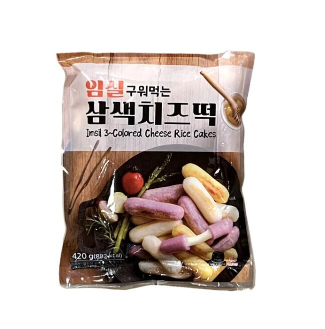 Imsil 3 Coloured Cheese Rice Cakes (420G)