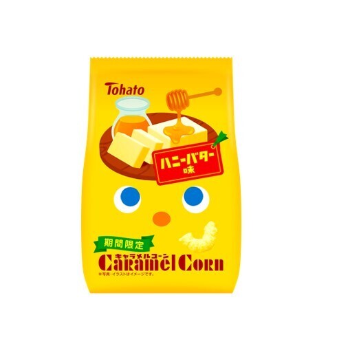 Tohato Honey Butter Caramel Corn Snack (73G)
