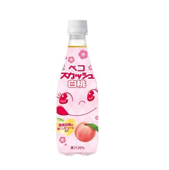 Fujiya White Peach Squash (410ML)