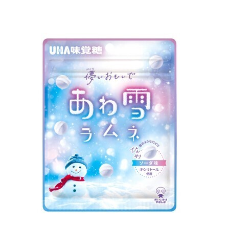 UHA Bubble Snow Ramune Candy (27G)