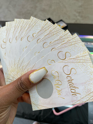 SCRATCH OFFS