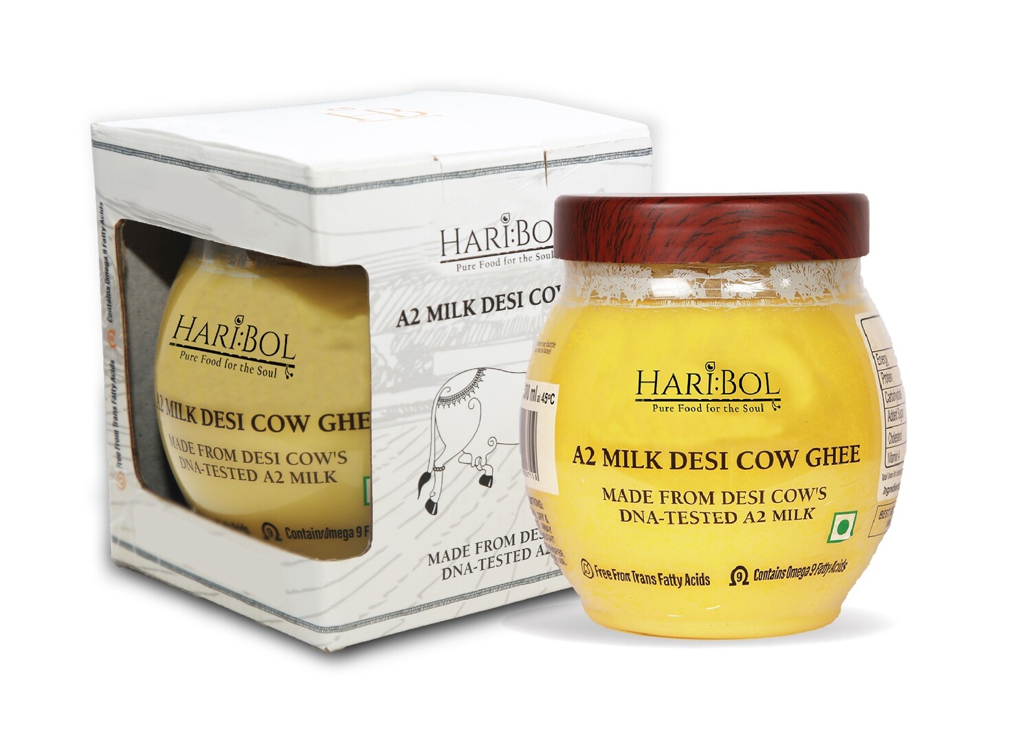 A2 Milk Desi Cow Ghee, 500 ml