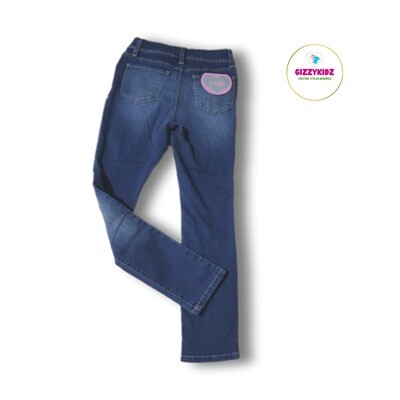 YMI Girl - Button Blue