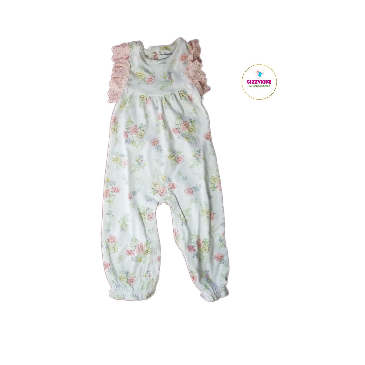 Laura Ashley Baby  - Flora Rumper