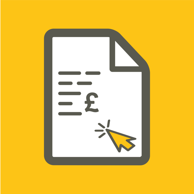 Pay single invoice