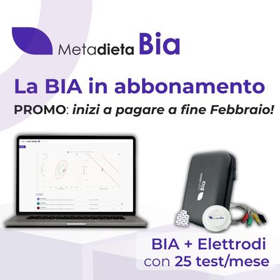 Metadieta BIA da 25 test al mese Metadieta BIA da 25 test al mese