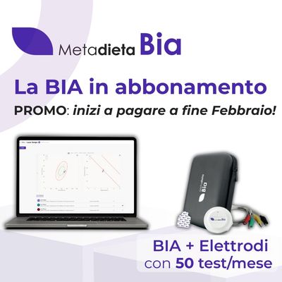 Metadieta BIA da 50 test al mese Metadieta BIA da 50 test al mese