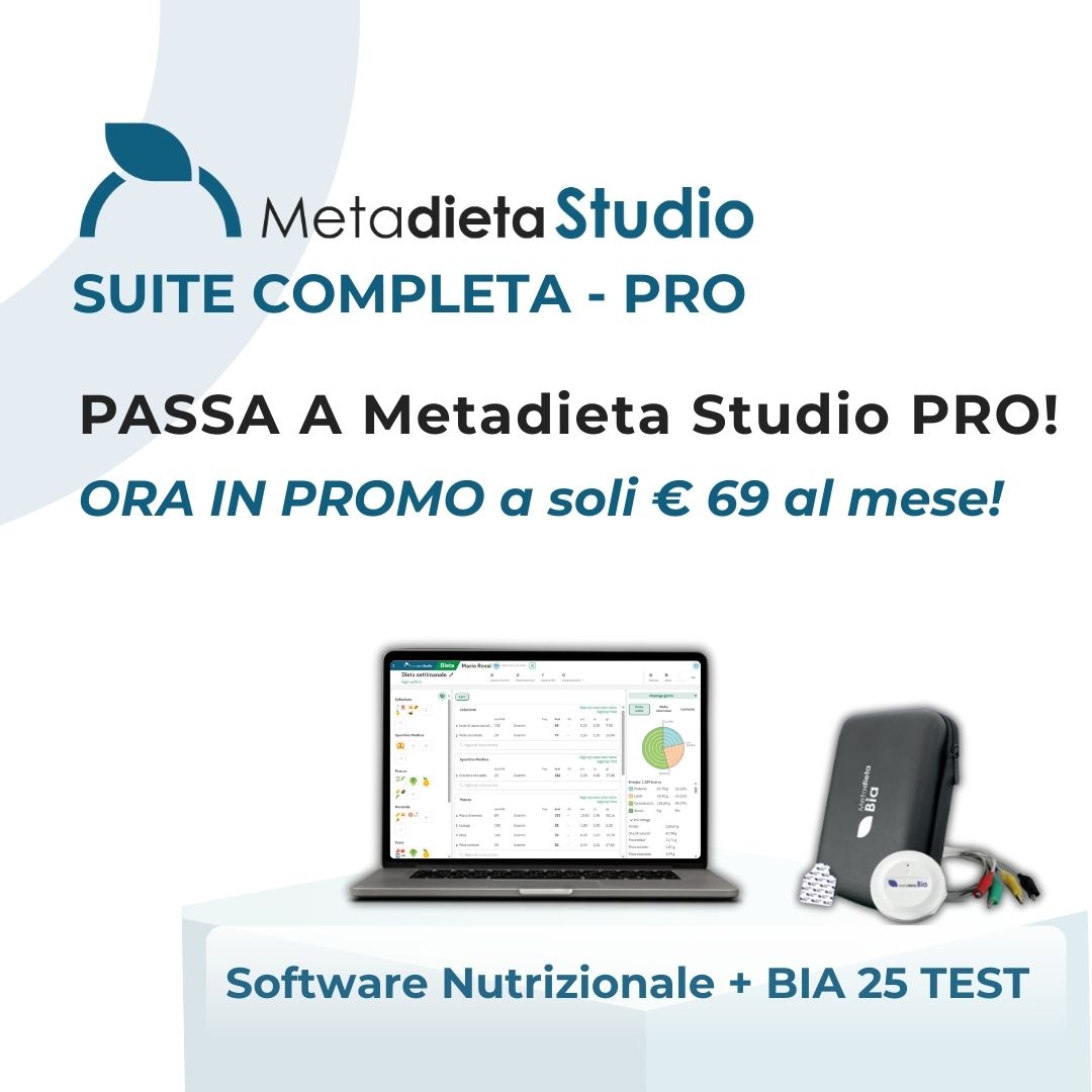 UPGRADE a Metadieta Studio PRO
