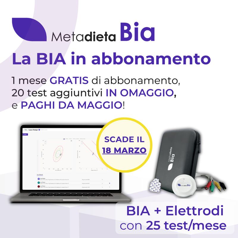 Metadieta BIA da 25 test al mese