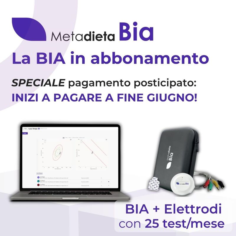 Metadieta BIA da 25 test al mese