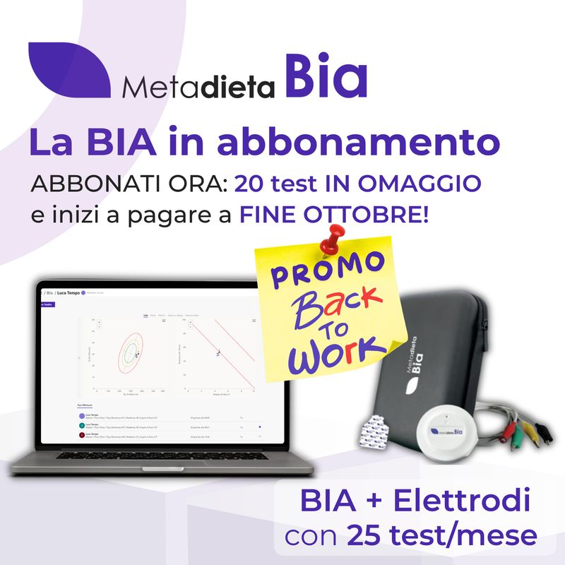 Metadieta BIA da 25 test al mese
