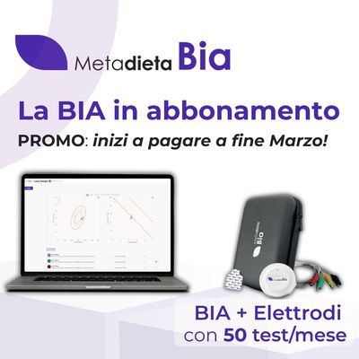 Metadieta BIA da 50 test al mese Metadieta BIA da 50 test al mese