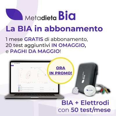 Metadieta BIA da 50 test al mese Metadieta BIA da 50 test al mese
