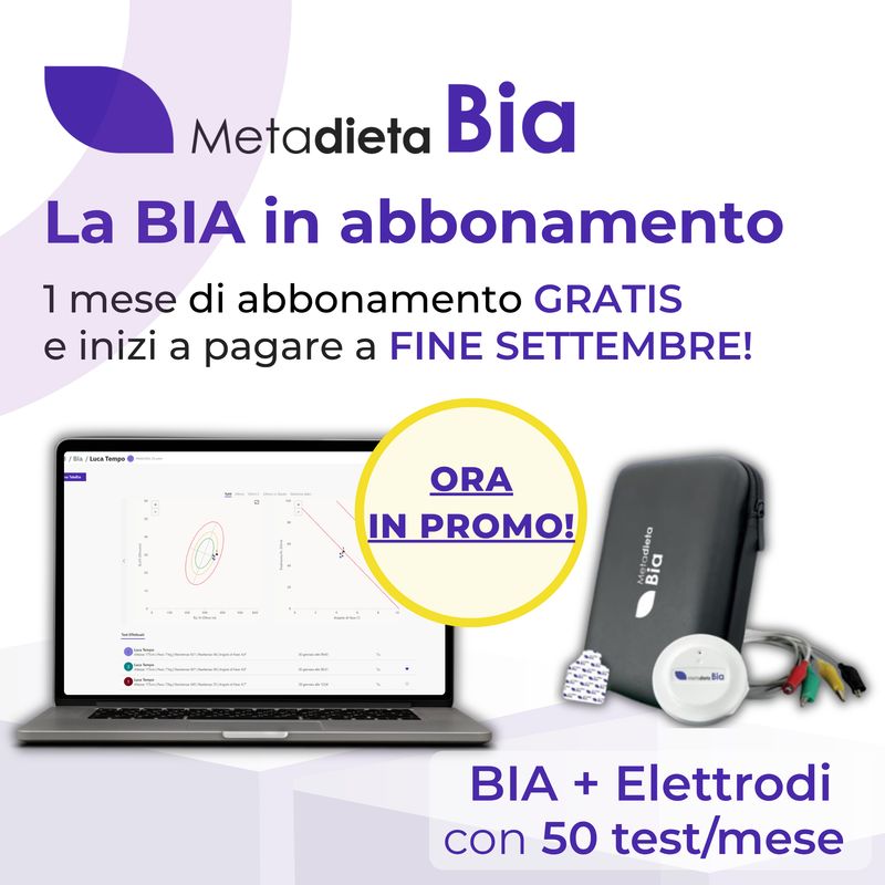 Metadieta BIA da 50 test al mese