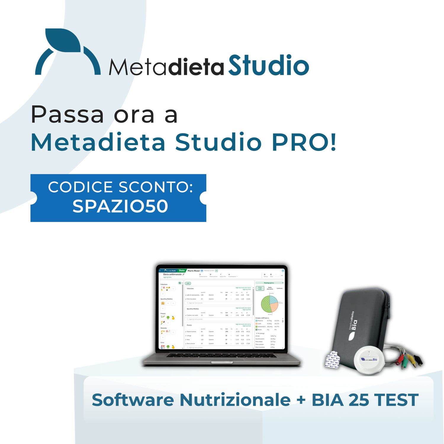 UPGRADE a Metadieta Studio PRO