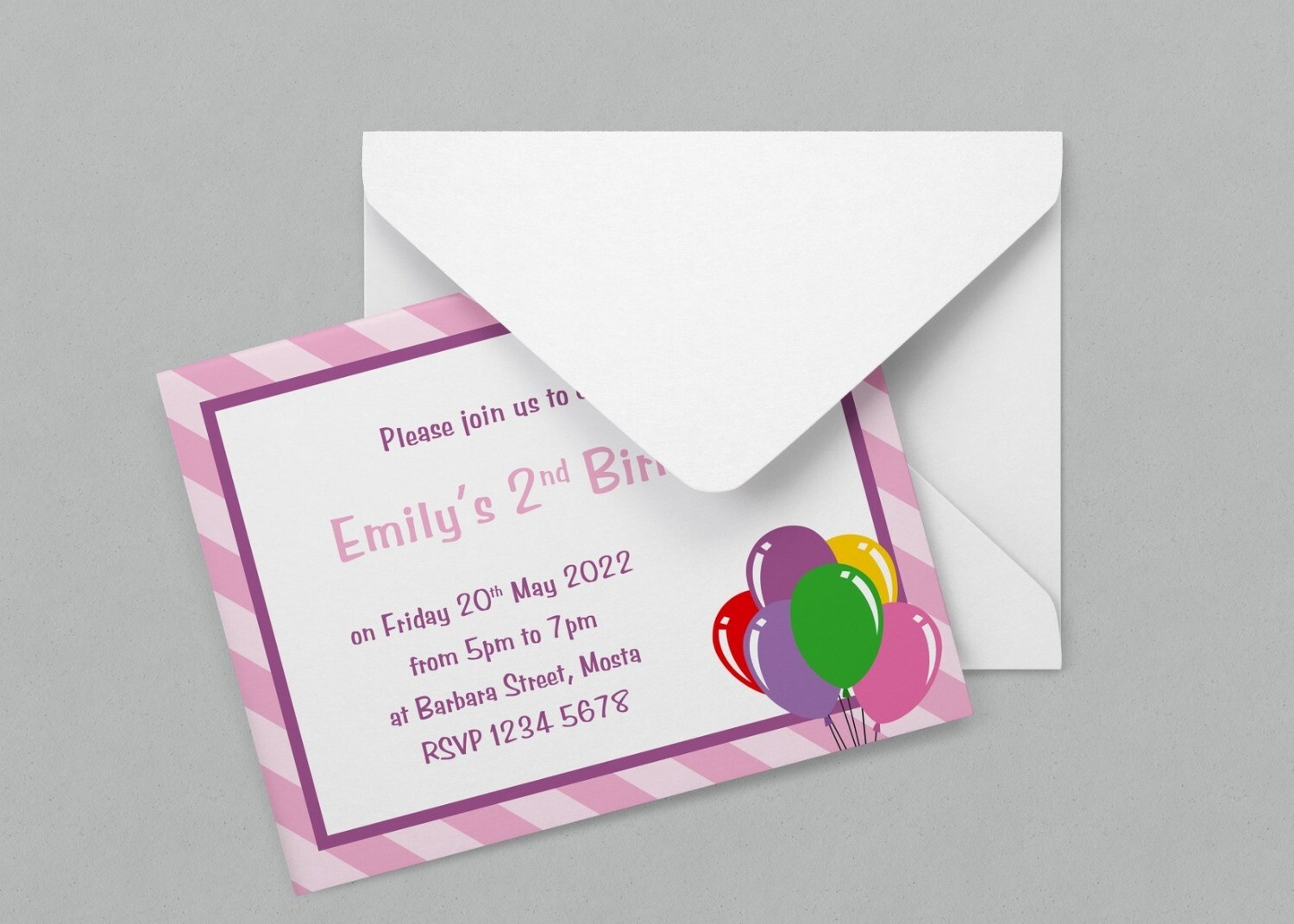 Kids Birthday Party Invitations