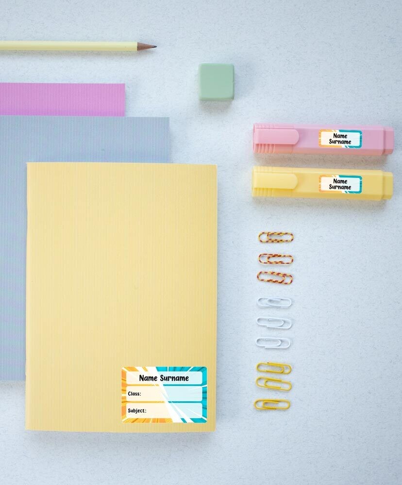 School Sticker Pack (48 pcs)