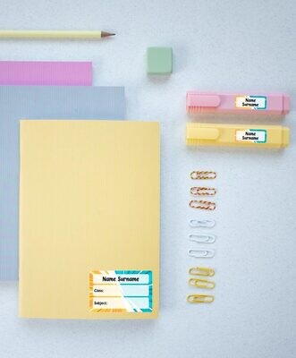 School Sticker Pack (48 pcs)