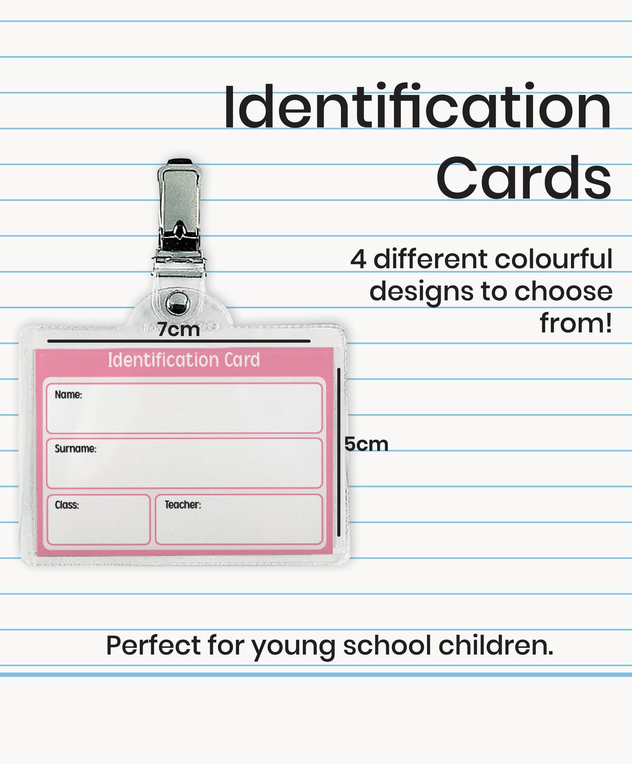 Child Identification Tag