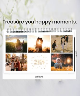 Personalised Desk Calendar