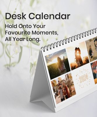 Personalised Desk Calendar