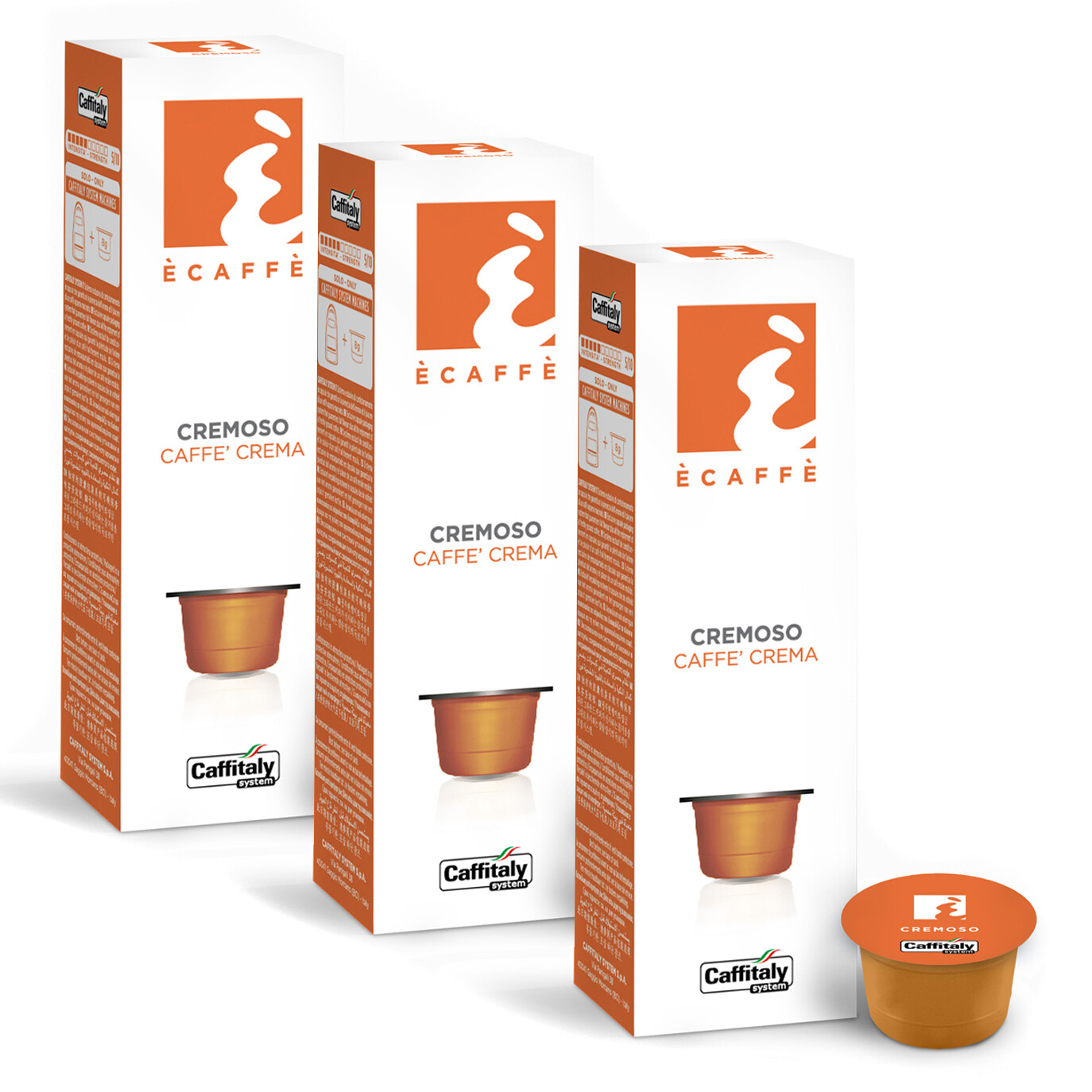 Caffitaly Cremoso Combo- Box of 3
