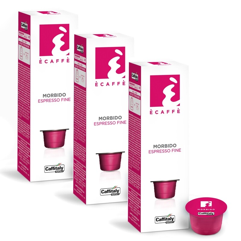 Caffitaly Morbido Capsules- Box of 3