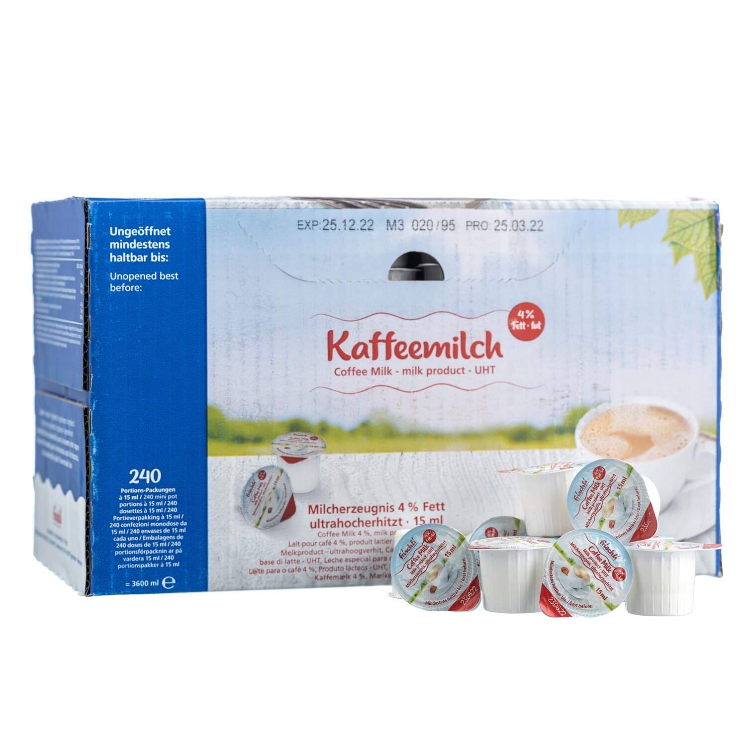 Frischli Milk Pods- (240 pcs per box)