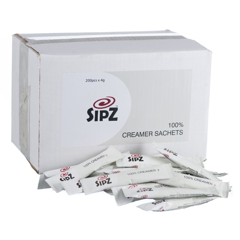 Creamer Sachets by SIPZ- Box of 200 x 4g creamer sticks