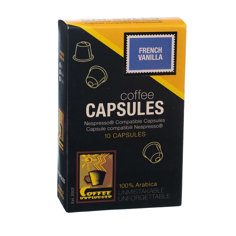 French Vanilla Nespresso Compatible Capsules