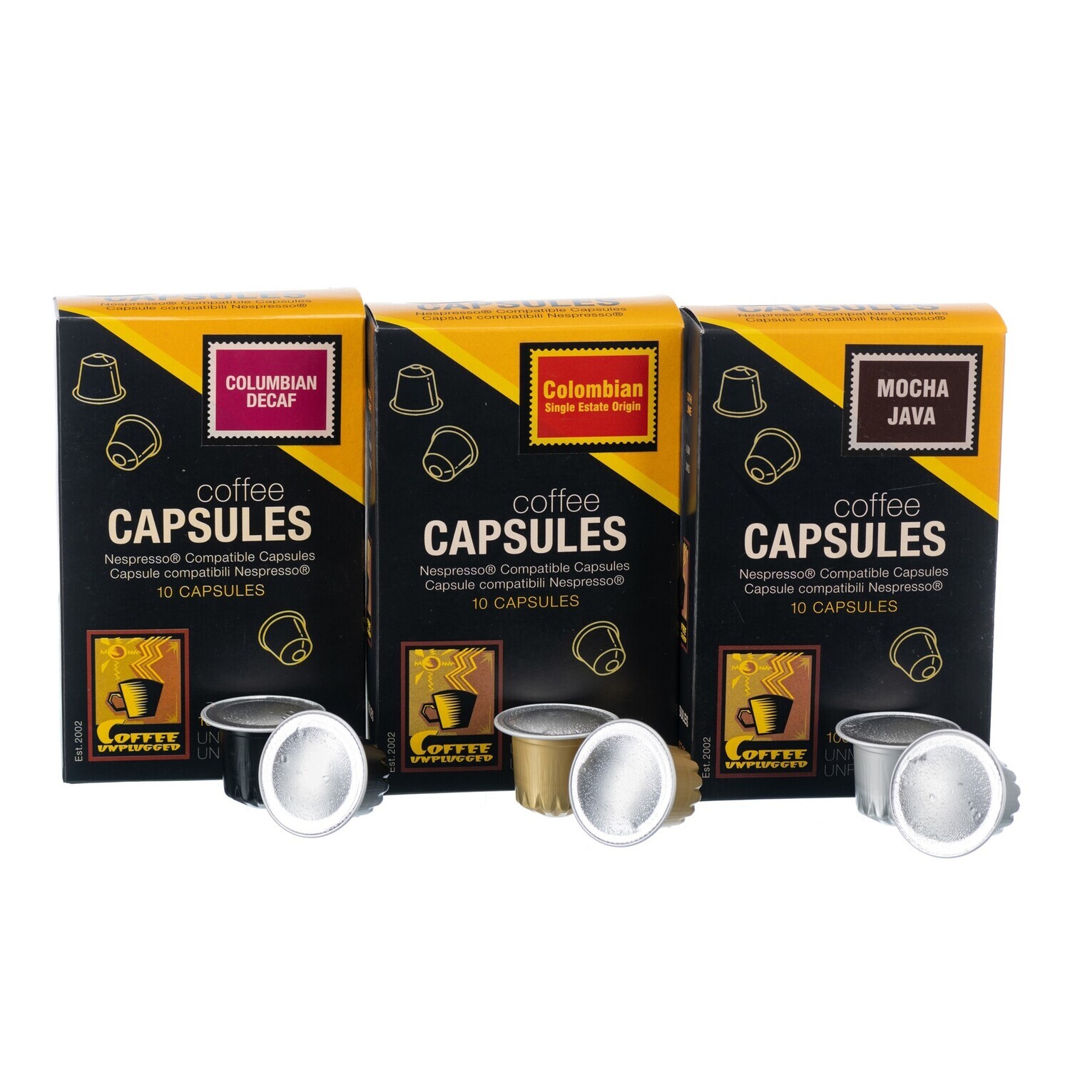 Capsule Combination- (3 DIFFERENT COFFEES / 30 Capsules)
