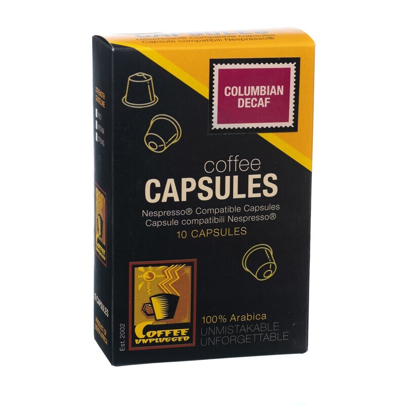 Colombian Decaf Nespresso Compatible Capsules