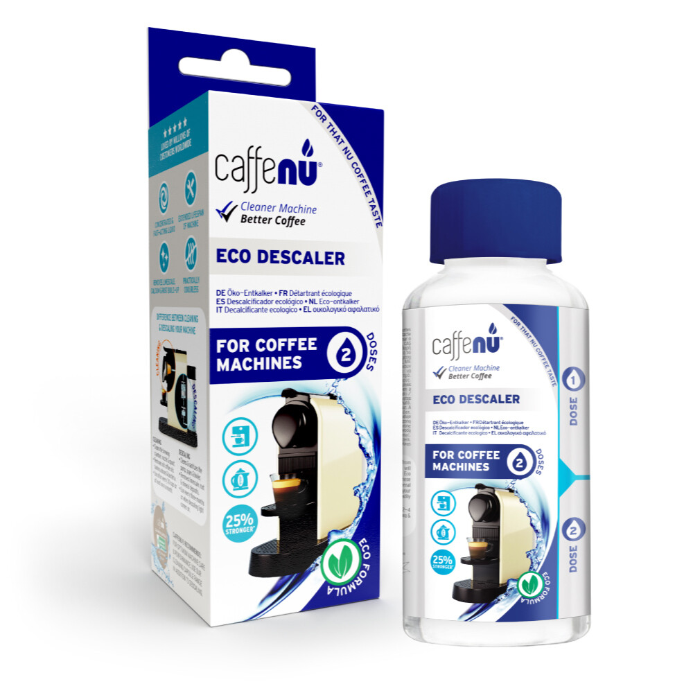 Caffe Nu- Eco Descaling Solution- (200ml x 2 bottles)