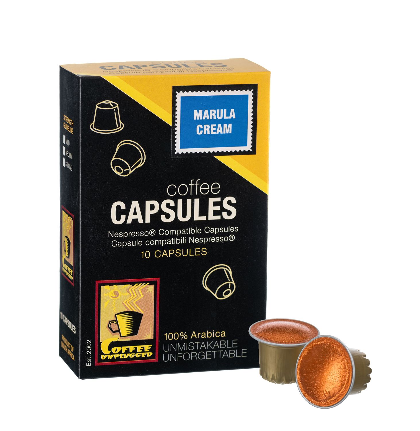 Marula Cream Nespresso Compatible Capsules