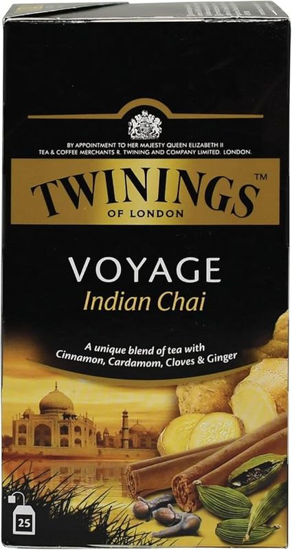 Twinings Indian Voyage Chai- 12 x 25's (300 Tea Bags)