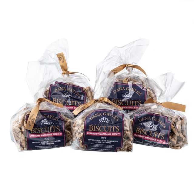 Dana Gayle- Cranberry Almond Biscotti (5 Packs)