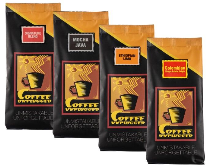 Coffee Combo- 4 x 250g Variety