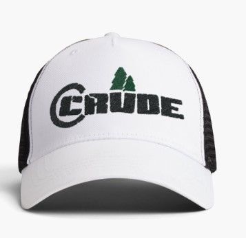 CRUDE Kopfbedeckung in zeitlosem schwarz-weiß