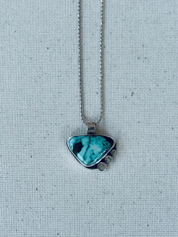 Royston turquoise pendant