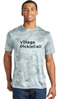 Village Pickleball Club CamoHex Tshirt