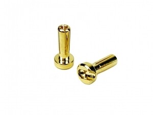 1UP LowPro Bullet Plugs - 4mm - Pair