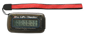 Hitec LiPo Battery Checker with Built-in Balancer HRC44173