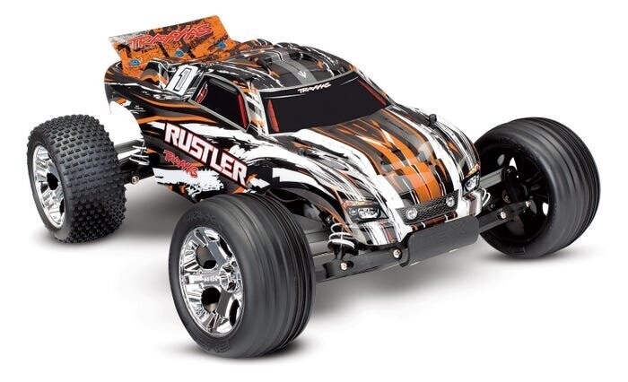 Traxxas Rustler Brushed RTR Orange